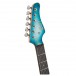 Cort G300 Glam, Polar Ice Metallic Blue - Headstock