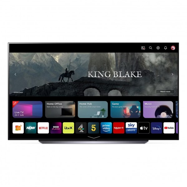 LG OLED83C34LA 83" OLED 4K HDR Smart TV - smart