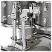 BDK-22 Rock Drum Kit by Gear4music, Silver Sparkle