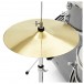 BDK-22 Rock Drum Kit by Gear4music, Silver Sparkle