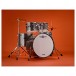 BDK-22 Rock Drum Kit by Gear4music, Silver Sparkle