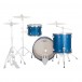 Ludwig Neusonic 22'' Fab 3pc Shell Pack, Satin Royal Blue