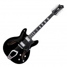 Hagstrom Viking Deluxe 12-String, Gloss Black
