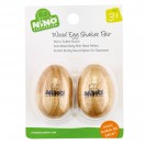 Nino by Meinl Wood Egg Shaker Pair, Small
