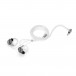 Astell&Kern ZERO2 Advanced Quad-brid IEM Headphones, Silver Side View 2