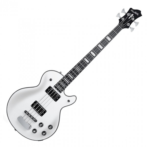 Hagstrom Swede Bass, White Gloss