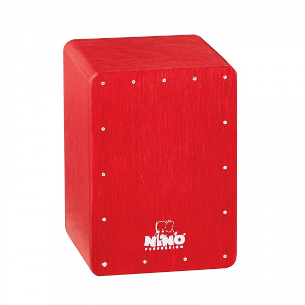 Nino by Meinl Mini Cajon Shaker, Red