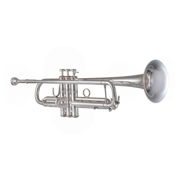 Bach Stradivarius 190S72X Trumpet, Silver Plated 2