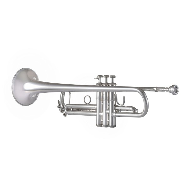Bach Stradivarius 190S72X Trumpet, Silver Plated 3