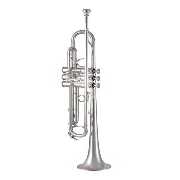 Bach Stradivarius 190S72X Trumpet, Silver Plated 4