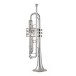 Bach Stradivarius 190S72X Trumpet, Silver Plated 4