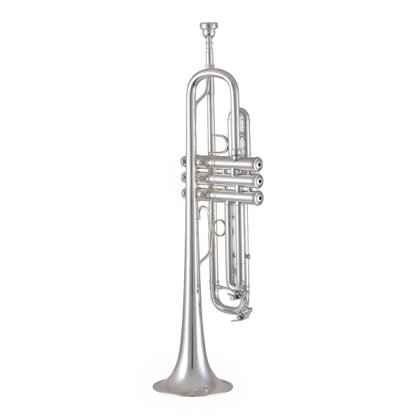 Bach Stradivarius 190S72X Trumpet, Silver Plated 5