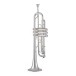 Bach Stradivarius 190S72X Trumpet, Silver Plated 5