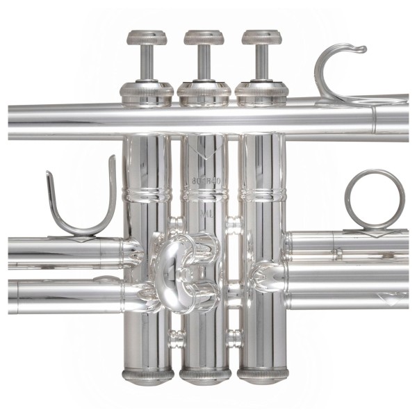 Bach Stradivarius 190S72X Trumpet, Silver Plated 6