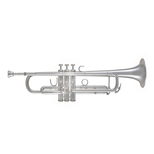 Bach Stradivarius 190S72X Trumpet, Silver Plated 1
