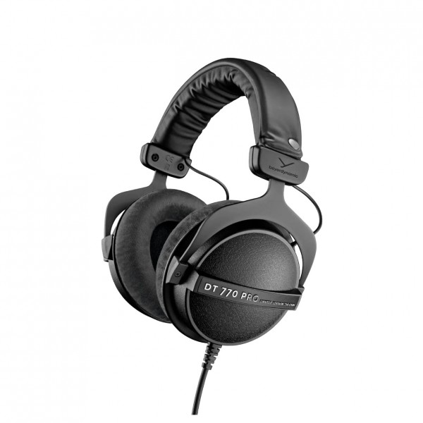 beyerdynamic DT 770 Pro Headphones, 80 Ohm Limited Edition Black - Angled