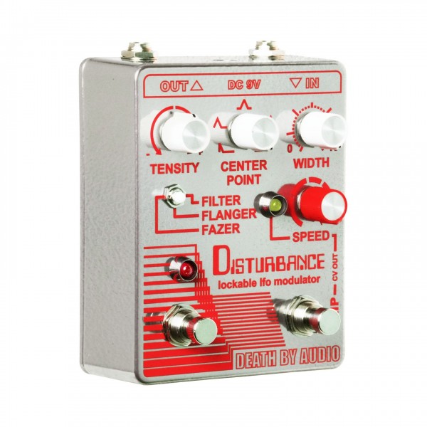 Death By Audio Disturbance Lockable LFO Modulator Pedal at Gear4music