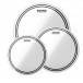 Evans EC2 Clear Fusion Tom Pack 10, 12, 14'' Heads