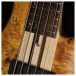 Cort Artisan A5 Plus SC Bass, Amber Natural Open Pore - truss rod adjustment