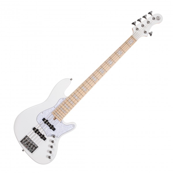 Cort NJS 5 5-String Bass, White