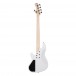 Cort NJS 5 5-String Bass, White back