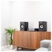 Marantz PM6007 Amp w/ B&W 606 S2 Anniversary Speakers, Lifestyle photo step back