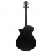 Ibanez AEWC13 Electro Acoustic, Weathered Black Open Pore - Back
