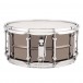 Ludwig Universal 13 x 7'' Black Brass Snare Drum, Chrome Hardware- Throw off