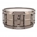 Ludwig Universal 13 x 7'' Black Brass Snare Drum-Throw off