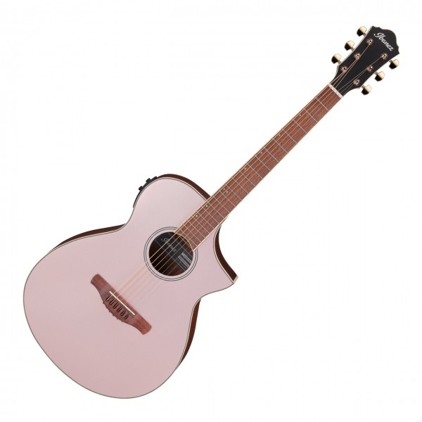 Ibanez AEWC12 Electro Acoustic, Rose Gold Metallic Flat