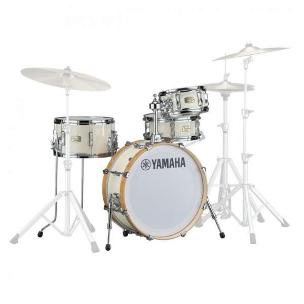 Yamaha Stage Custom Hip 20" 4pc Shell Pack, Classic White
