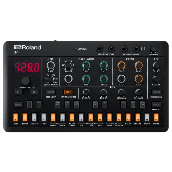 Roland Aira Compact S-1 Tweak Synth - Top