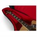 Gator GT-JUMBO-BLK Transit Bag For Jumbo Acoustic Guitars - Open 3