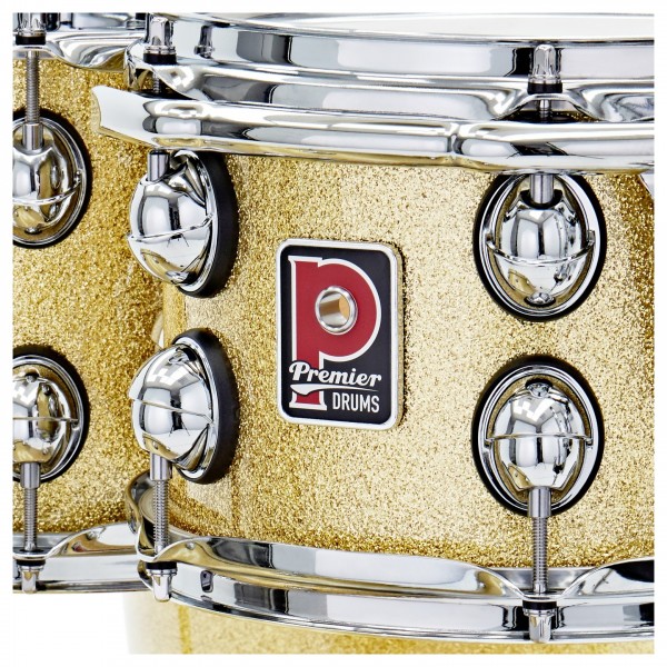 Premier Genista Classic 22" 4pc Shell Pack, Vintage Gold Sparkle