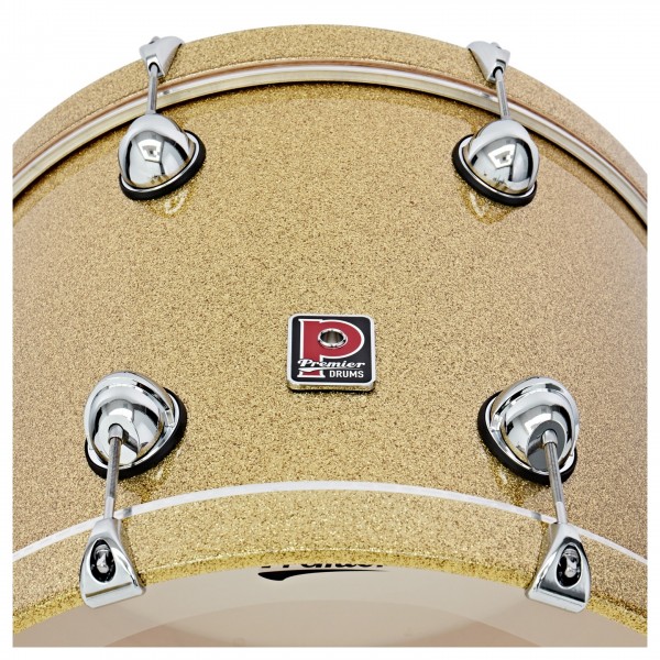 Premier Genista Classic 22" 4pc Shell Pack, Vintage Gold Sparkle