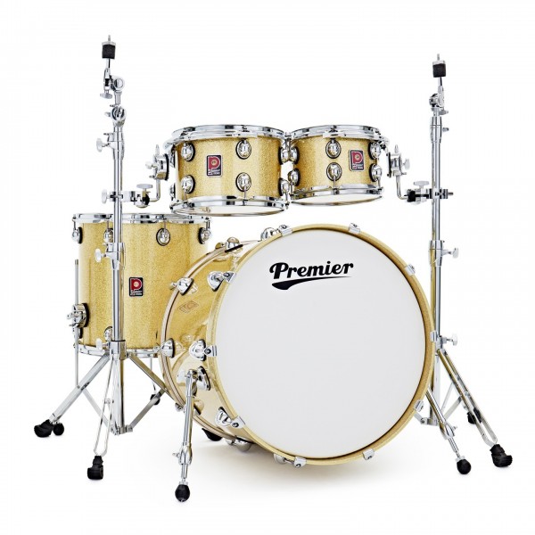 Premier Genista Classic 22" 4pc Shell Pack, Vintage Gold Sparkle