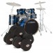 Yamaha Stage Custom Birch 20'' 5pc Shell Pack w/Bags, Blue Sunburst