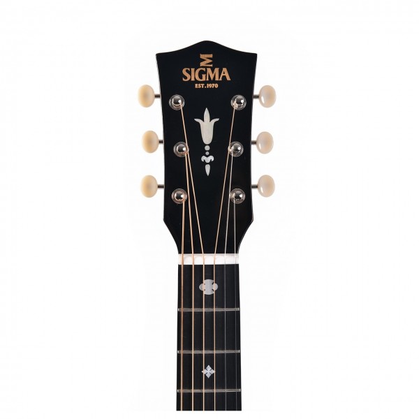 Sigma SJR-SG45, Gloss Sunburst - Headstock Front