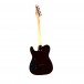SubZero Paradigm Semi-Hollow Electric Guitar, Flamed Tobacco Sunburst 2