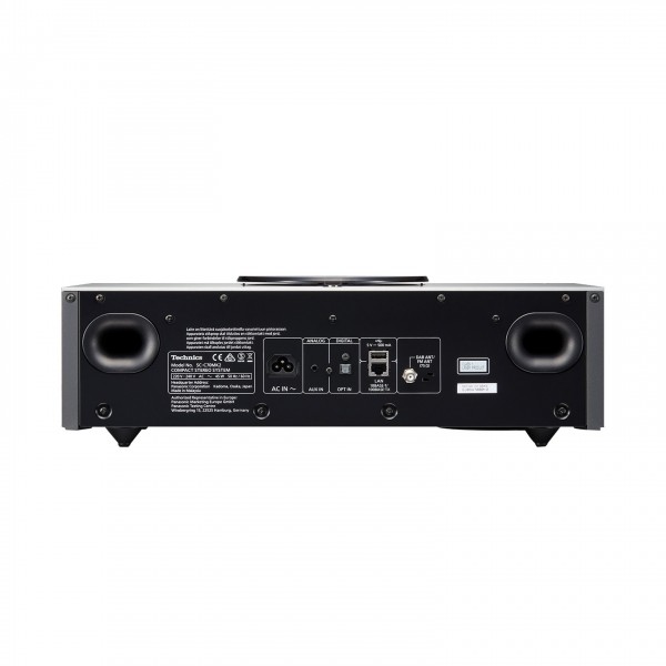 Technics SC-C70MK2EBK Premium Wireless Speaker System, Black Back View
