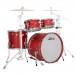 Ludwig Neusonic 22'' Rapid MOD2 4pc Shell Pack, Satin Diablo Red