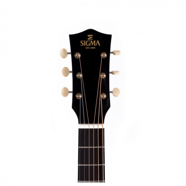 Sigma JM-SG45L, Suburst Ultra-thin UV Finish - Headstock Front