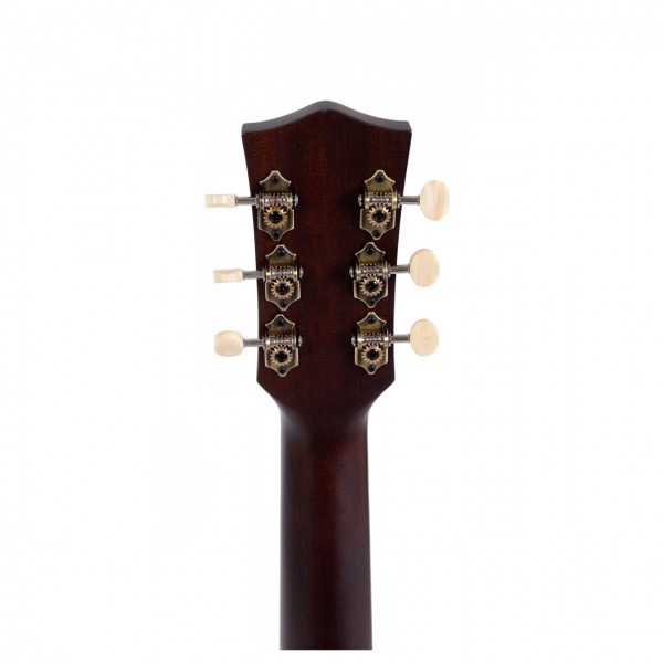 Sigma JM-SG45L, Suburst Ultra-thin UV Finish - Headstock Back