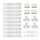 G4M Sistema Truss de 4 Puntos para Escenarios, 4 m x 3 m x 2 m