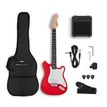 VISIONSTRING Electric Guitar Pack, Red