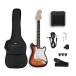 VISIONSTRING Electric Guitar Pack, Sunburst