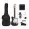 VISIONSTRING 3/4 Electric Guitar Pack, Black