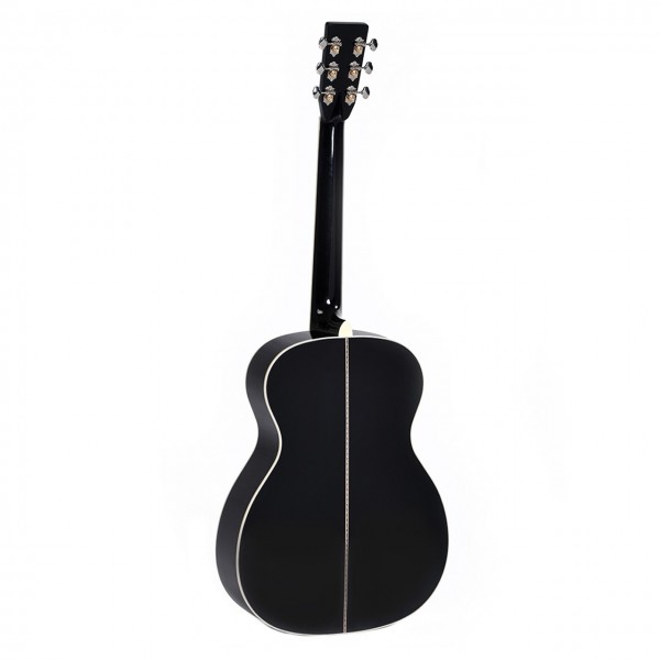 Sigma 000R Black Diamond, Polished Gloss Black - Back