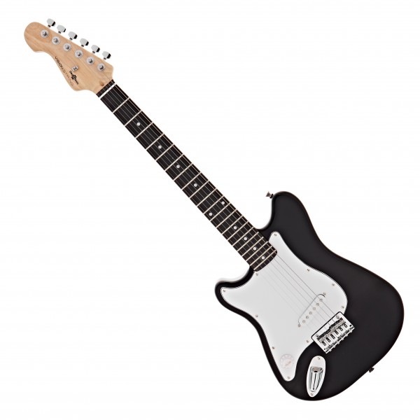 VISIONSTRING 3/4 Left Handed Electric Guitar Pack, Black