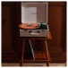 Crosley Manchester Stand, Paprika - Lifestyle